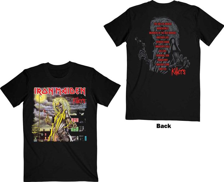 Actual product image Iron Maiden Killers V.2. Album Track list (S)