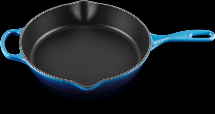 Produktbild Le Creuset Brat-U.Servierpfanne Sig Hoch 26 cm Azure (26 cm, Bratpfanne, Edelstahl, Gusseisen)