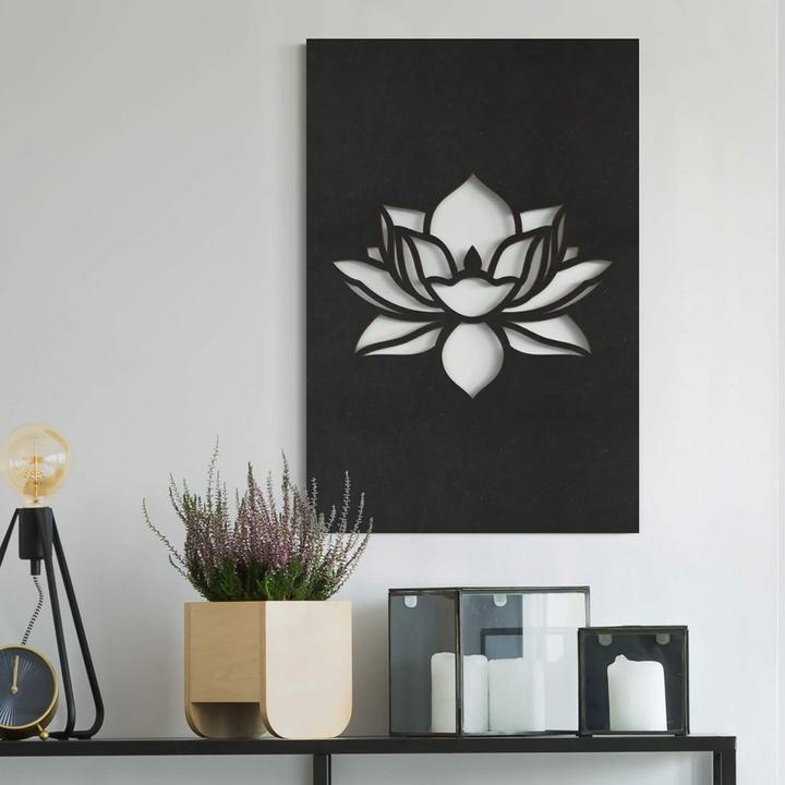 Image du produit Trenddeko Fleur de lotus (30 x 45 cm, 40 x 60 cm, 20 x 30 cm)
