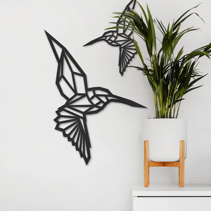 Image du produit Trenddeko Origami colibri (50 x 42 cm)