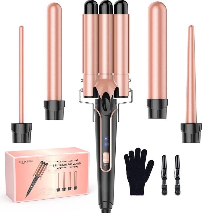 Produktbild Bestope Pro Welleneisen 5-in-1 Set