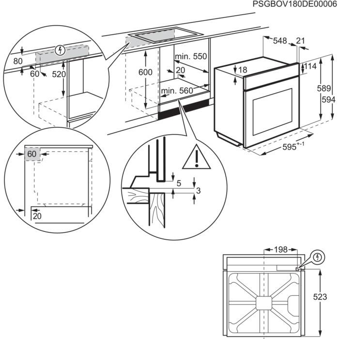 Immagine prodotto Electrolux Elettrodomestico Piekarnik KOCDH71X