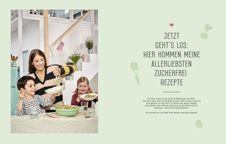 Produktbild Das Zuckerfrei-Kochbuch für Kinder (Deutsch, Christina Wiedemann, Cathy Hummels, Antonia Gavazzeni, 2020)