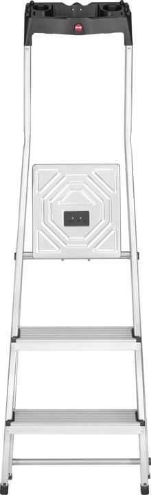Produktbild Hailo L60 StandardLine, Alu-Sicherheits-Stehleiter, 3 Stufen (Stehleiter, 70 cm)