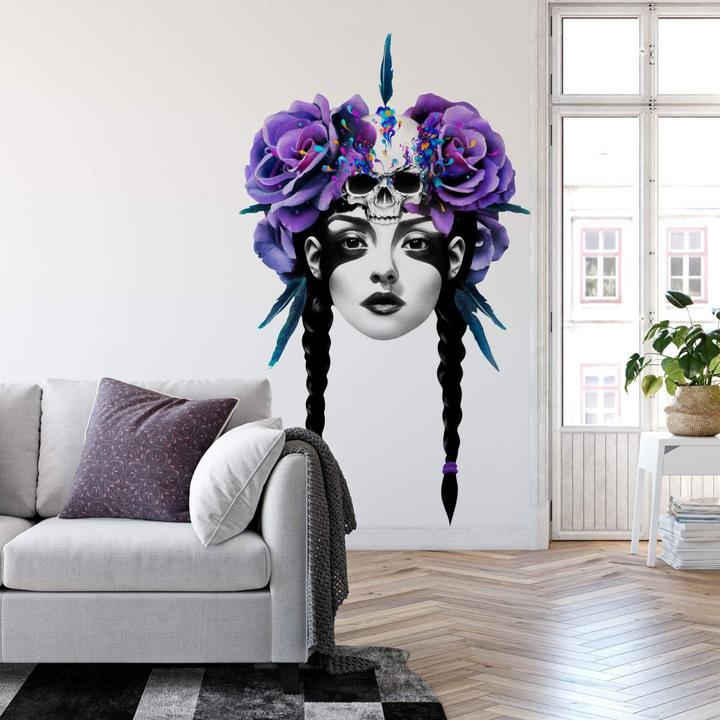 Produktbild Trenddeko New Way Warrior - Totenschädel (108 x 180 cm)