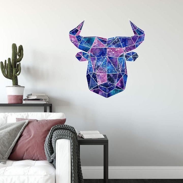 Immagine prodotto Trenddeko Poligono Galaxy Testa di toro (29 x 30 cm)