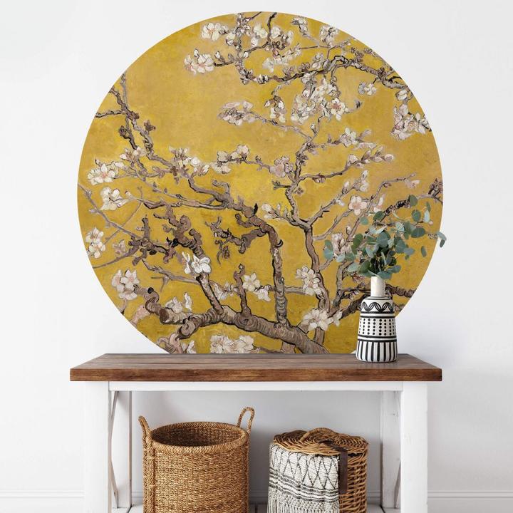 Image du produit Trenddeko van Gogh - Fleur d'amandier ocre (Ø 236 cm)