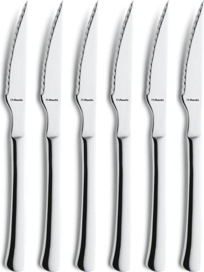 Produktbild Amefa Steakmesser Set 6-teilig auf Hängekarte Chuletero (6 Stück, Messer)