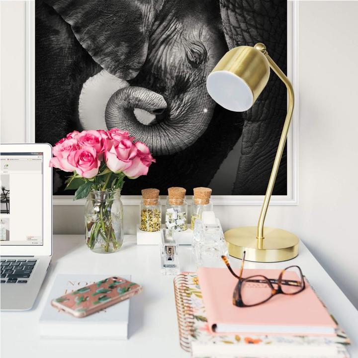 Image du produit Trenddeko Le bébé éléphant (90 x 90 cm)