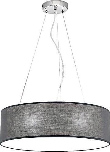Orion HL 616323 Grey Textile Pendant Light (E27)