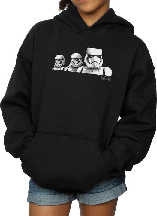 Actual product image Star Wars Girls The Rise Of Skywalker Troopers Band Hoodie (152, 158)
