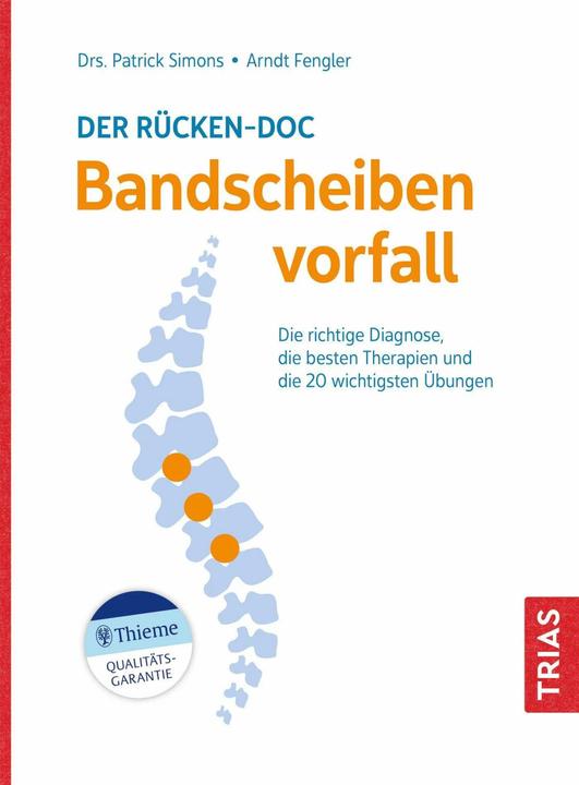 Immagine prodotto Der Rücken-Doc: Bandscheibenvorfall (Tedesco, Patrick Simons, Arndt Fengler, 2023)