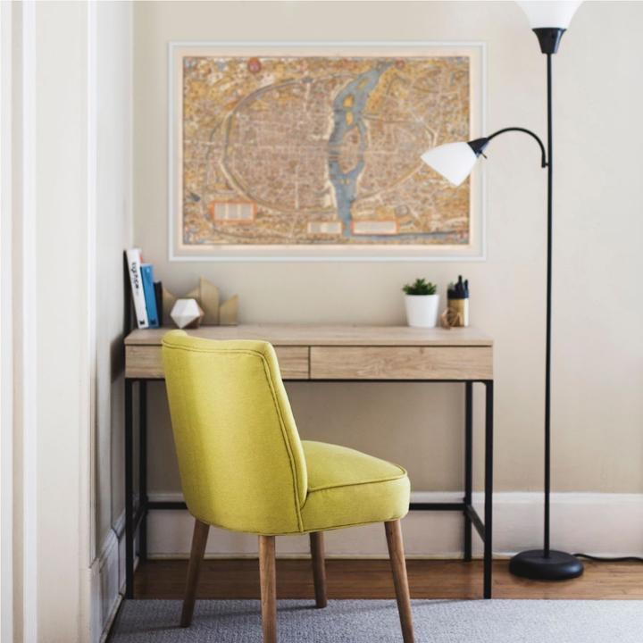 Produktbild Trenddeko Historische Karte von Paris (120 x 80 cm)