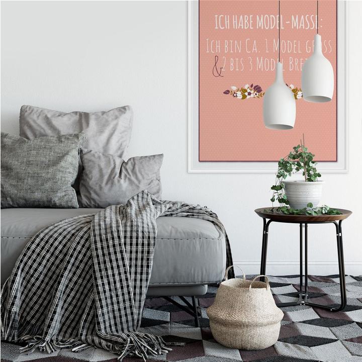 Immagine prodotto Trenddeko Ho la massa del modello..... (50 x 80 cm)