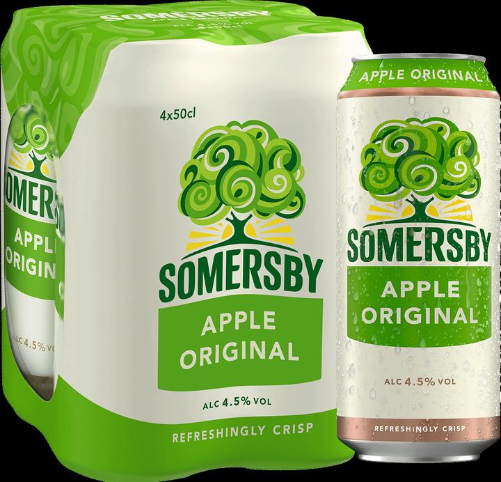 Image du produit Somersby Apple Original Cider (4 x 50 cl)