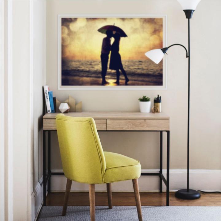 Produktbild Trenddeko Liebe im Abendrot (130 x 90 cm)