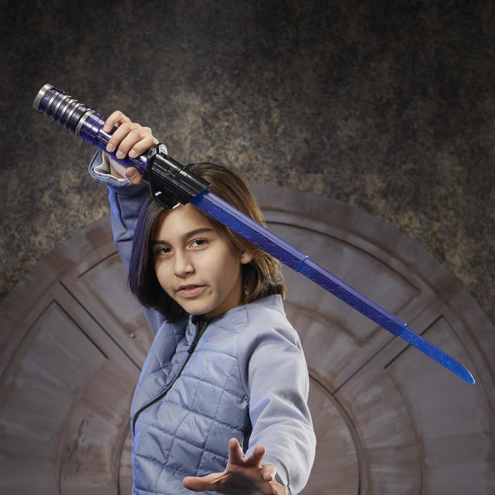 Produktbild Hasbro Star Wars Lightsaber Forge Kyber elektronisches Lichtschwert Darksaber
