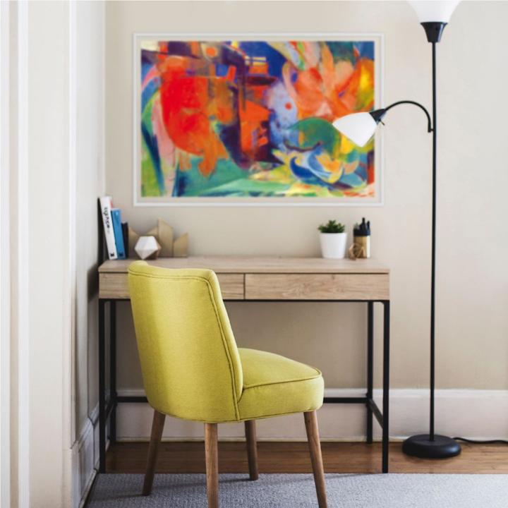Actual product image Trenddeko Abstract shapes (100 x 70 cm)