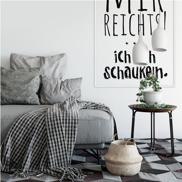 Produktbild Trenddeko Mir reichts, ich geh schaukeln (70 x 100 cm)