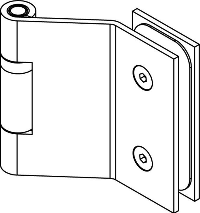 Actual product image Dormakaba Glass door hinge