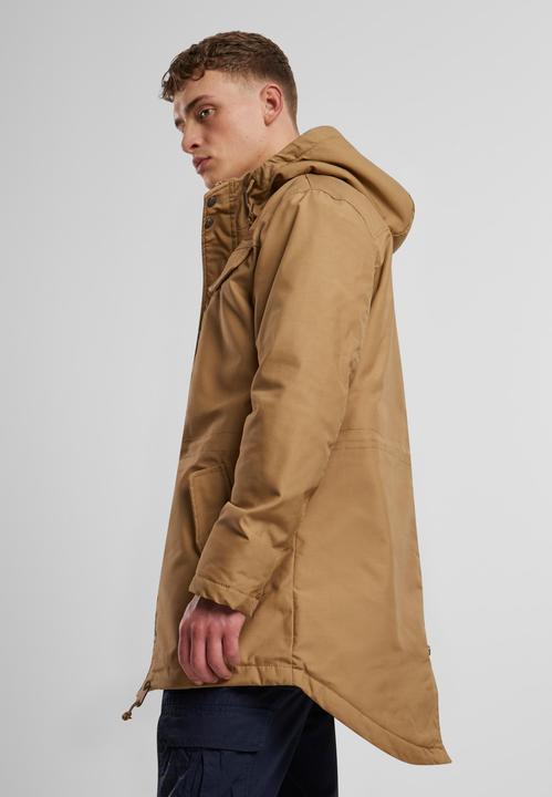 Actual product image Brandit Marsh Lake teddy parka size XXL colour camel (XXL)
