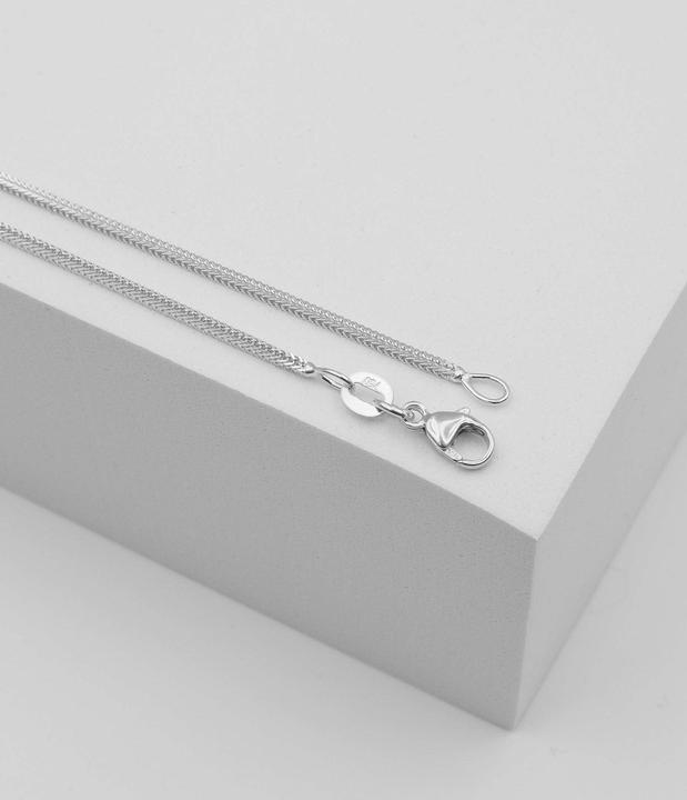 Actual product image Muau Foxtail (750/18K white gold, 40 cm)