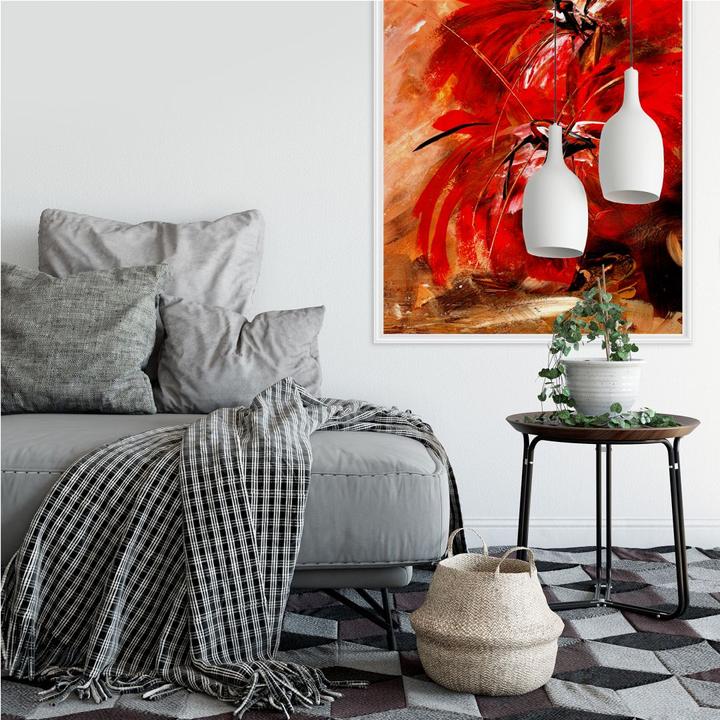 Produktbild Trenddeko Feuerblumen (80 x 120 cm)
