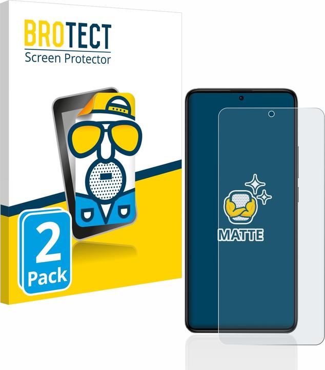 Produktbild BROTECT Entspiegelungs-Schutzfolie Displayschutz Matt (2 Stück, Xiaomi Poco F5 Pro)