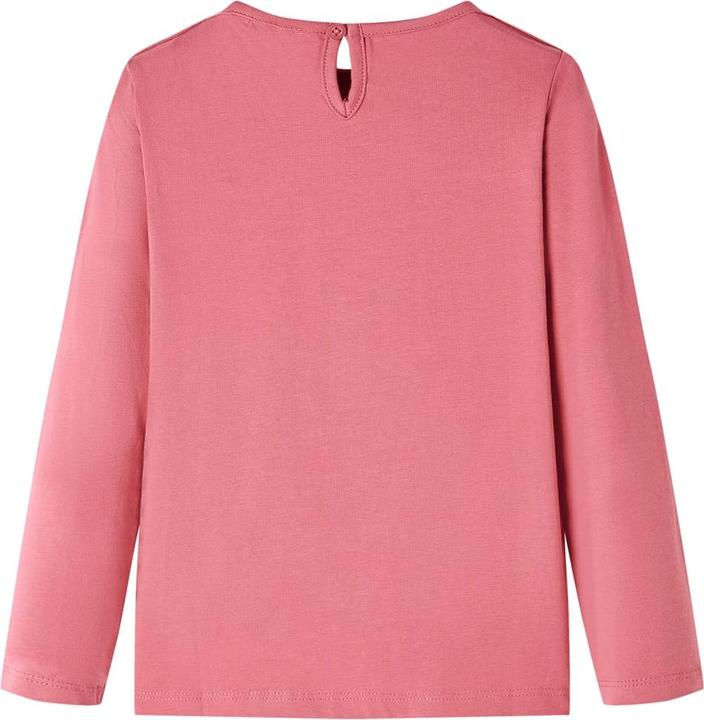 Image du produit VidaXL T-shirt manches longues enfant rose ancien 104,Composition : 95% coton. 5 (104)