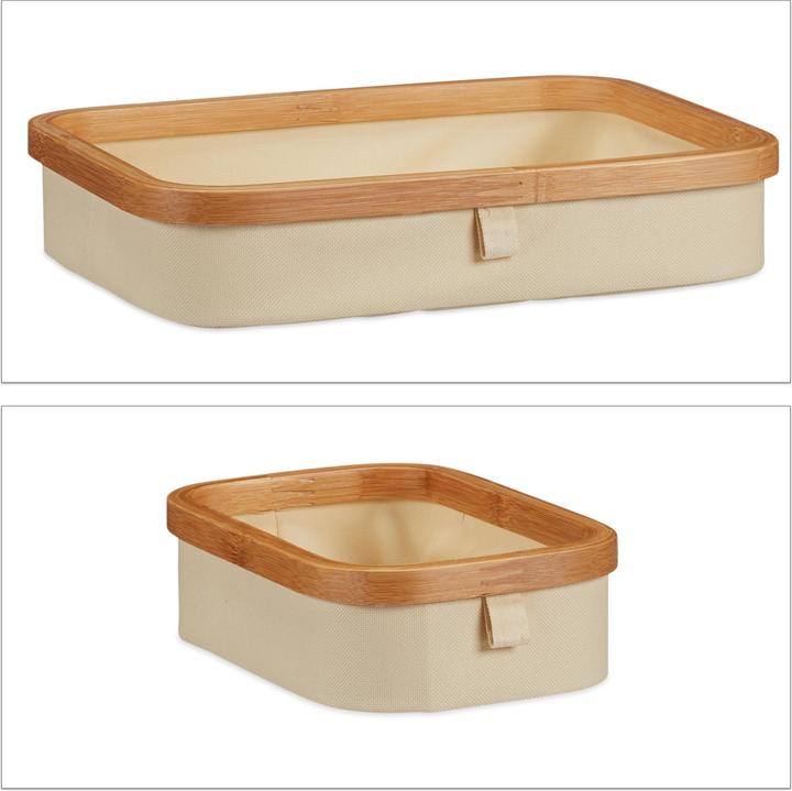 Image du produit Relaxdays Mini commode en bambou