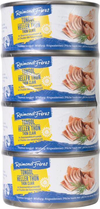 Image du produit Raimond Frères Thon clair (Tongol) Huile de tournesol -4 (990 g)