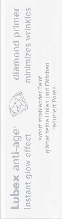 Valeurs nutritives et ingrédients Lubex anti-age diamond primer