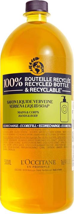 Image du produit L'Occitane Savon Liquide Verveine au Karité (Savon liquide, 500 ml)