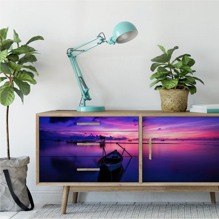 Image du produit Trenddeko Lever de soleil rose (100 x 40 cm)