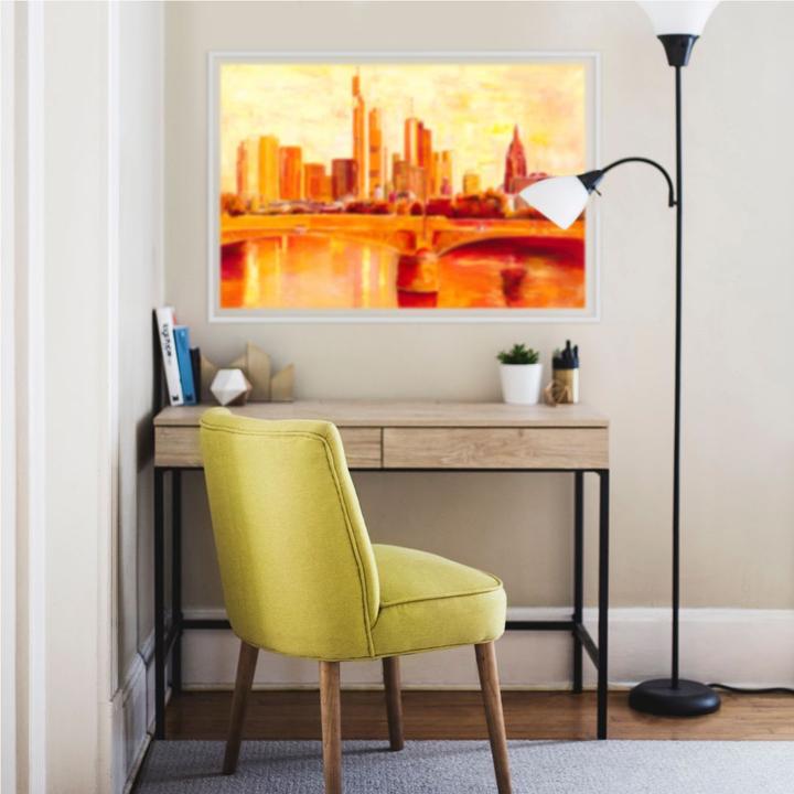 Produktbild Trenddeko Skyline Frankfurt (120 x 80 cm)