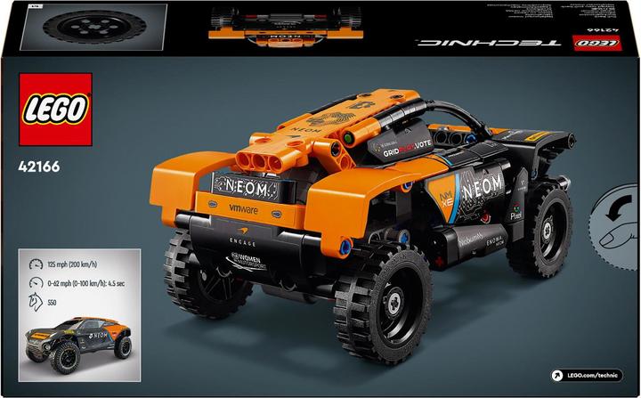 Actual product image LEGO NEOM McLaren Extreme E Race Car (42166, LEGO Technic)