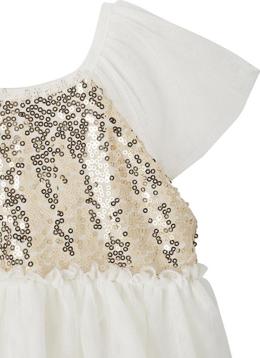 Produktbild Vertbaudet Kurzärmeliges Mädchen Festkleid mit Pailletten (92)