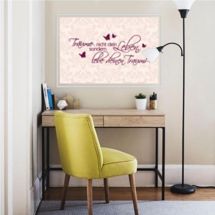 Image du produit Trenddeko Ne rêvez pas votre vie... Berry (30 x 20 cm)