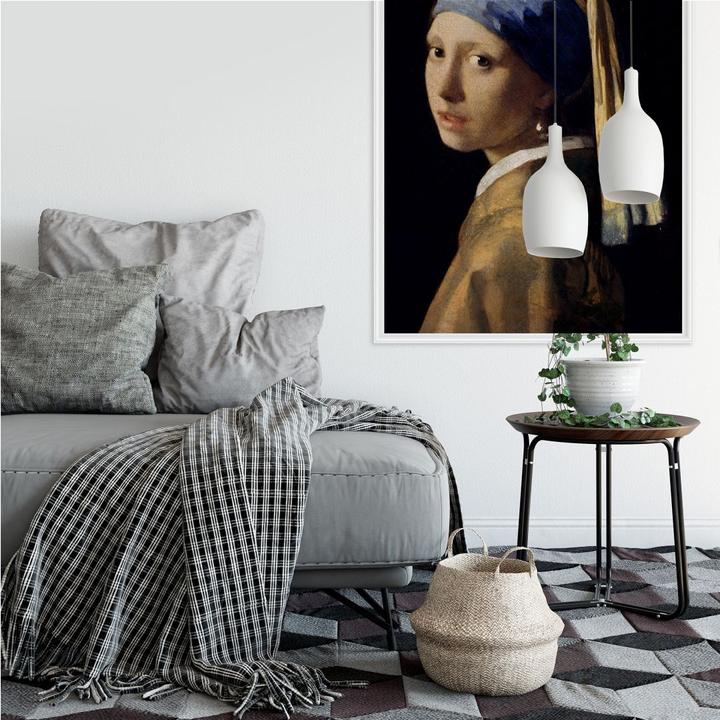 Actual product image Trenddeko Vermeer - The girl with the pearl earring (100 x 150 cm)