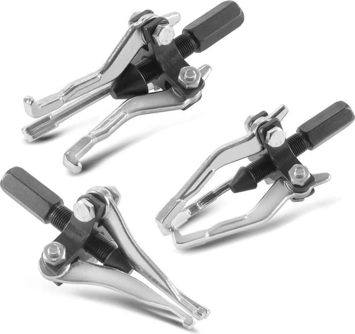 Immagine prodotto Stahlwerk Set di estrattori per cuscinetti da 5 pezzi con martello a slitta, smontaggio professionale