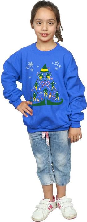 Immagine prodotto Elf Christmas Tree Felpa Ragazze (140, 146)