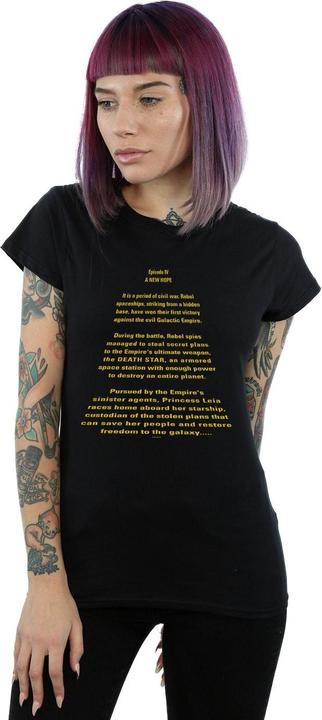 Produktbild Star Wars A New Hope Opening Crawl TShirt (L)