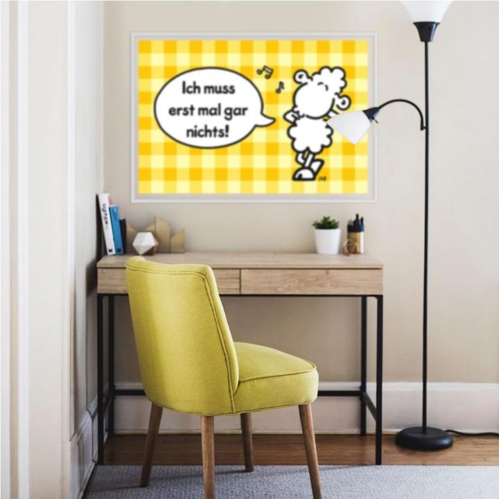 Produktbild Sheepworld Worthelden Erst mal gar nichts (70 x 100 cm)
