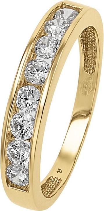 Produktbild Amor Ringe für Damen, Gold 333, Zirkonia synth. (54, 333/8 K Gold)