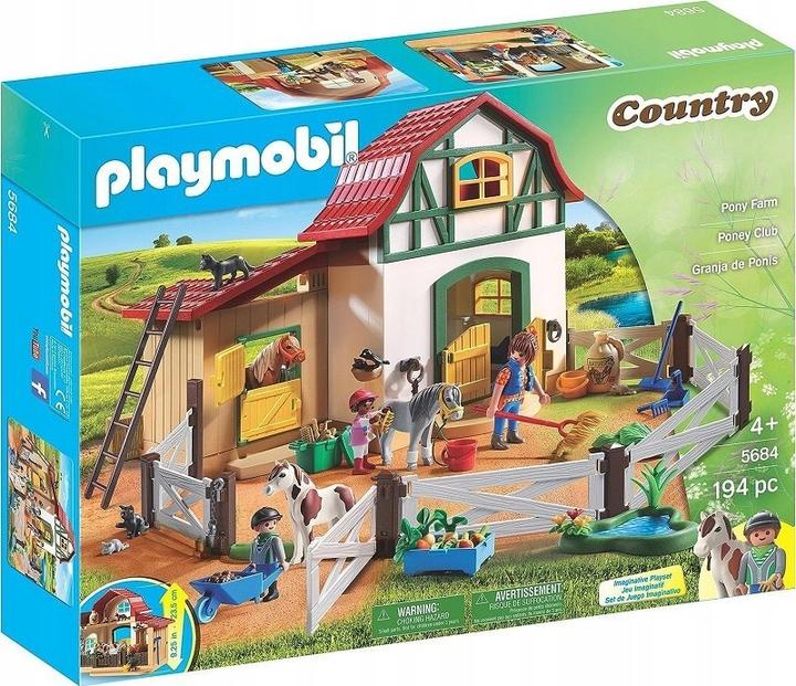 Image du produit Playmobil Ferme de poneys (5684, Playmobil Country)