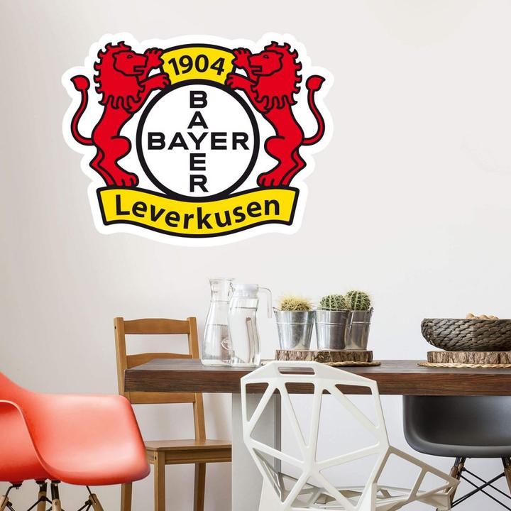 Actual product image Bayer 04 Leverkusen logotype (20 x 25 cm, 40 x 51 cm)