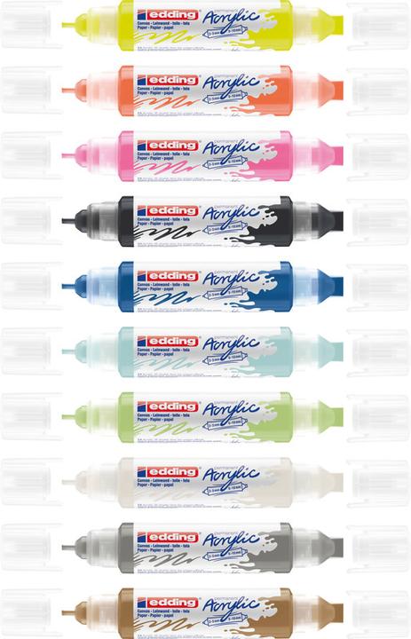 Produktbild Edding Acrylmarker 5400 Double Liner (Pastellgrün, 10 mm, 1 x)