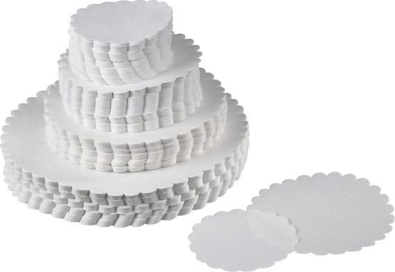 Actual product image Antalis Fadpapir praeget 26cm round 500pcs/pak - (500 pcs.)