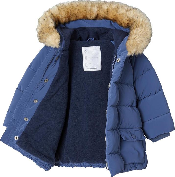 Actual product image Vertbaudet Boys' baby winter jacket with recycled polyester (68)