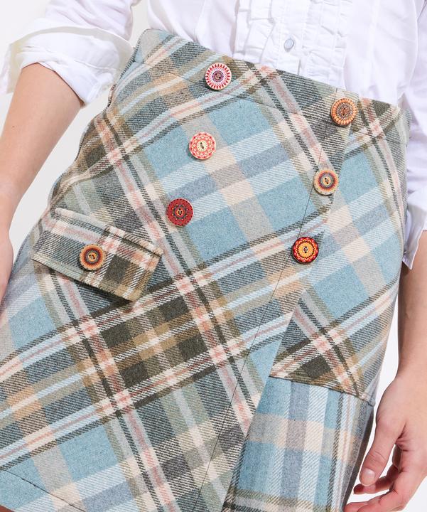 Actual product image Joe Browns Checked A-Line Co-Ord Mini Skirt (42)